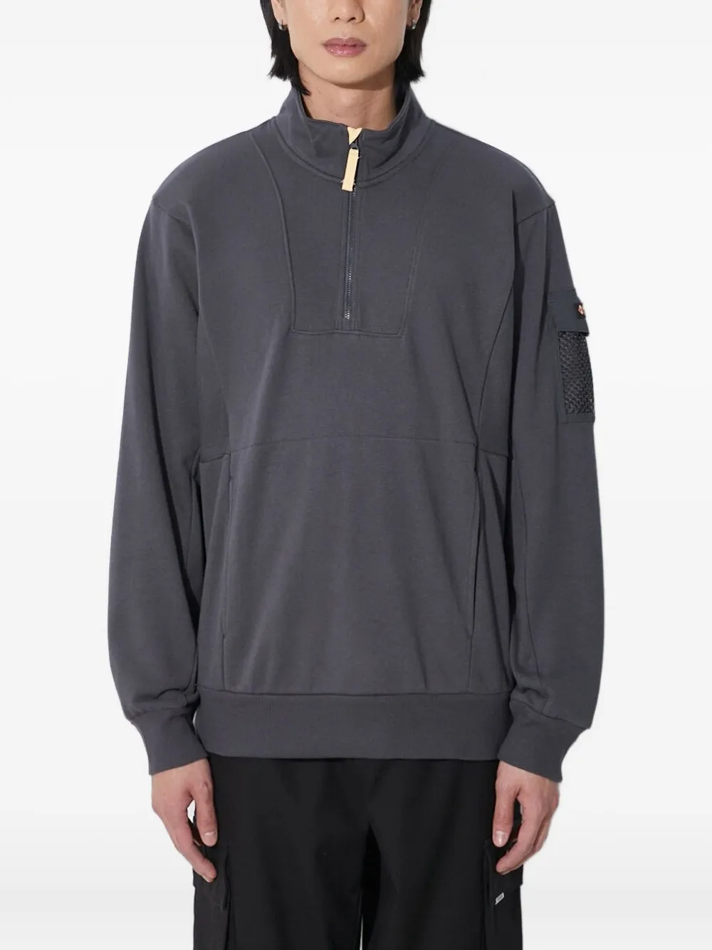 Columbia half-zip sweatshirt Grijs