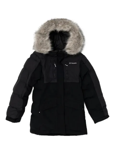 Columbia faux-fur hooded puffer jacket