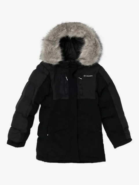 Columbia faux-fur hooded puffer jacket