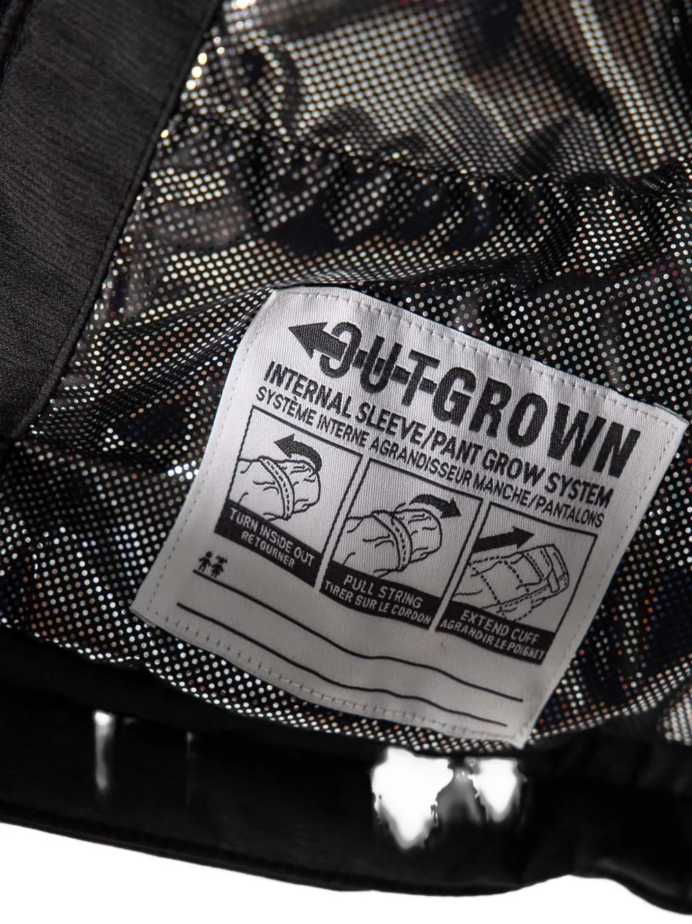 Columbia Jack van imitatiebont Zwart