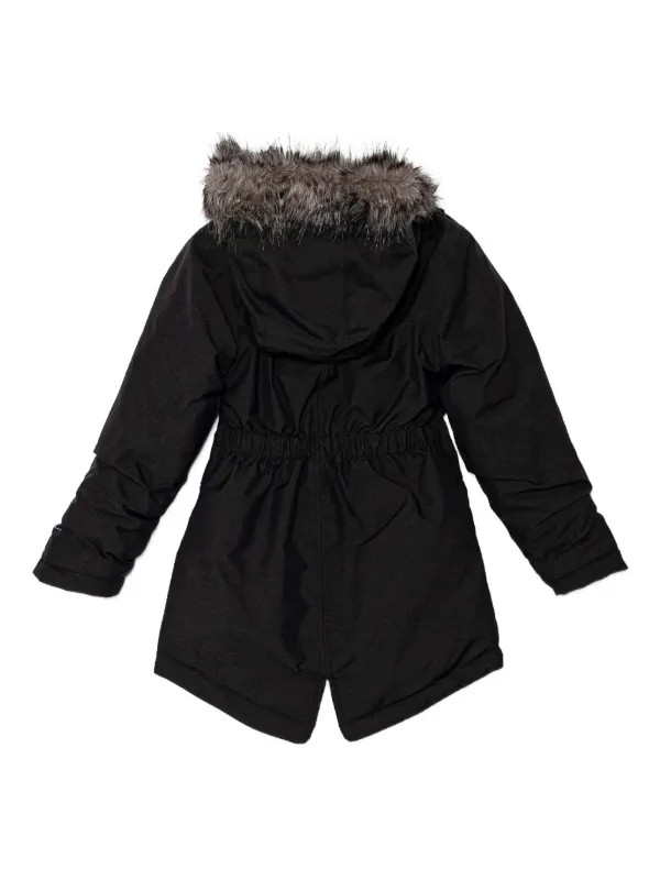 も*ん様 Columbia fur down jacket y2k pup L Columbia reversible jacket Wallowa Reversible men's black color