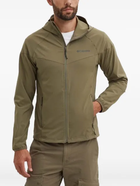 Columbia hooded zip-front lightweight jacket