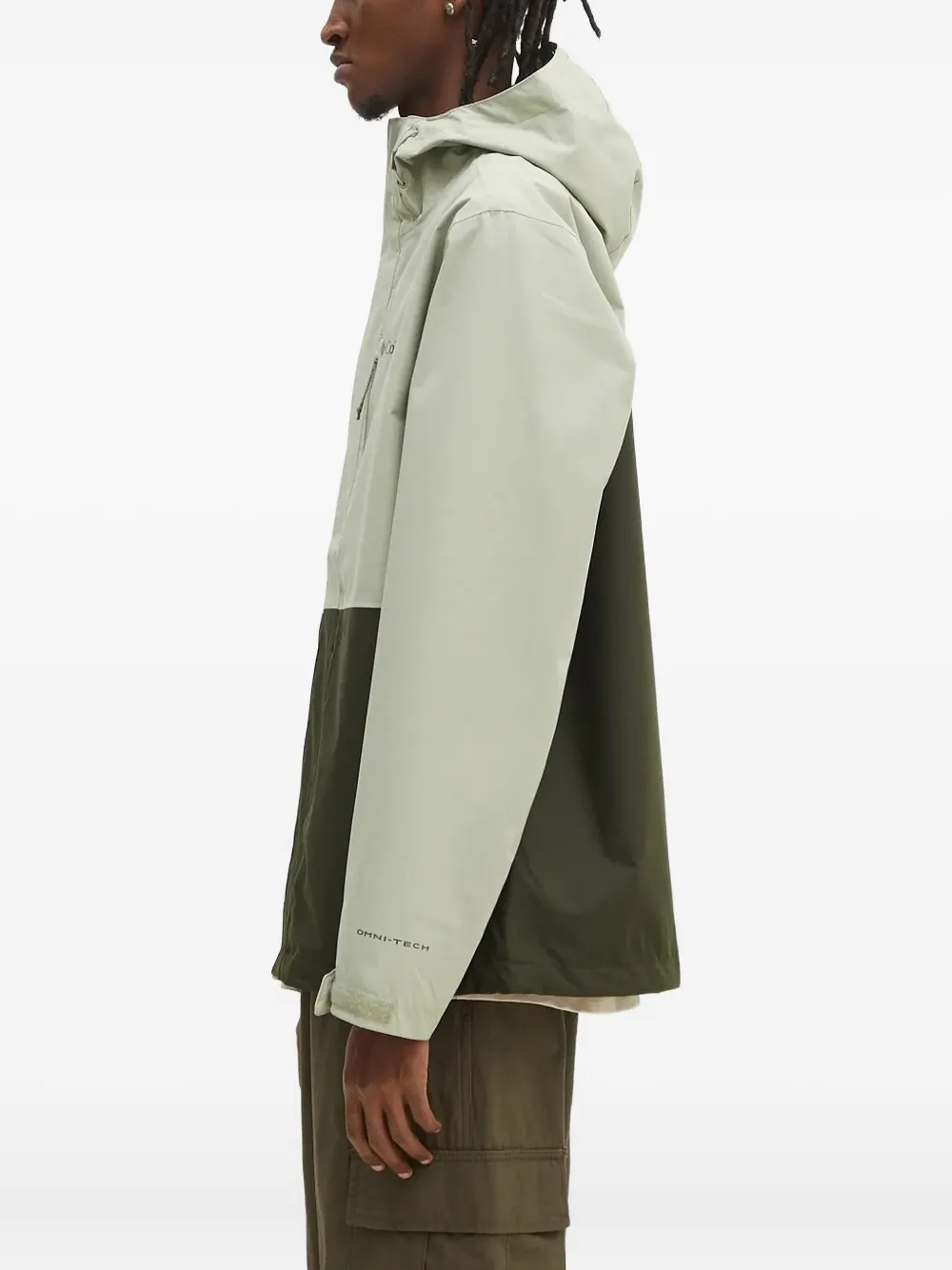 Columbia Hikebound II two-tone hooded jacket Groen