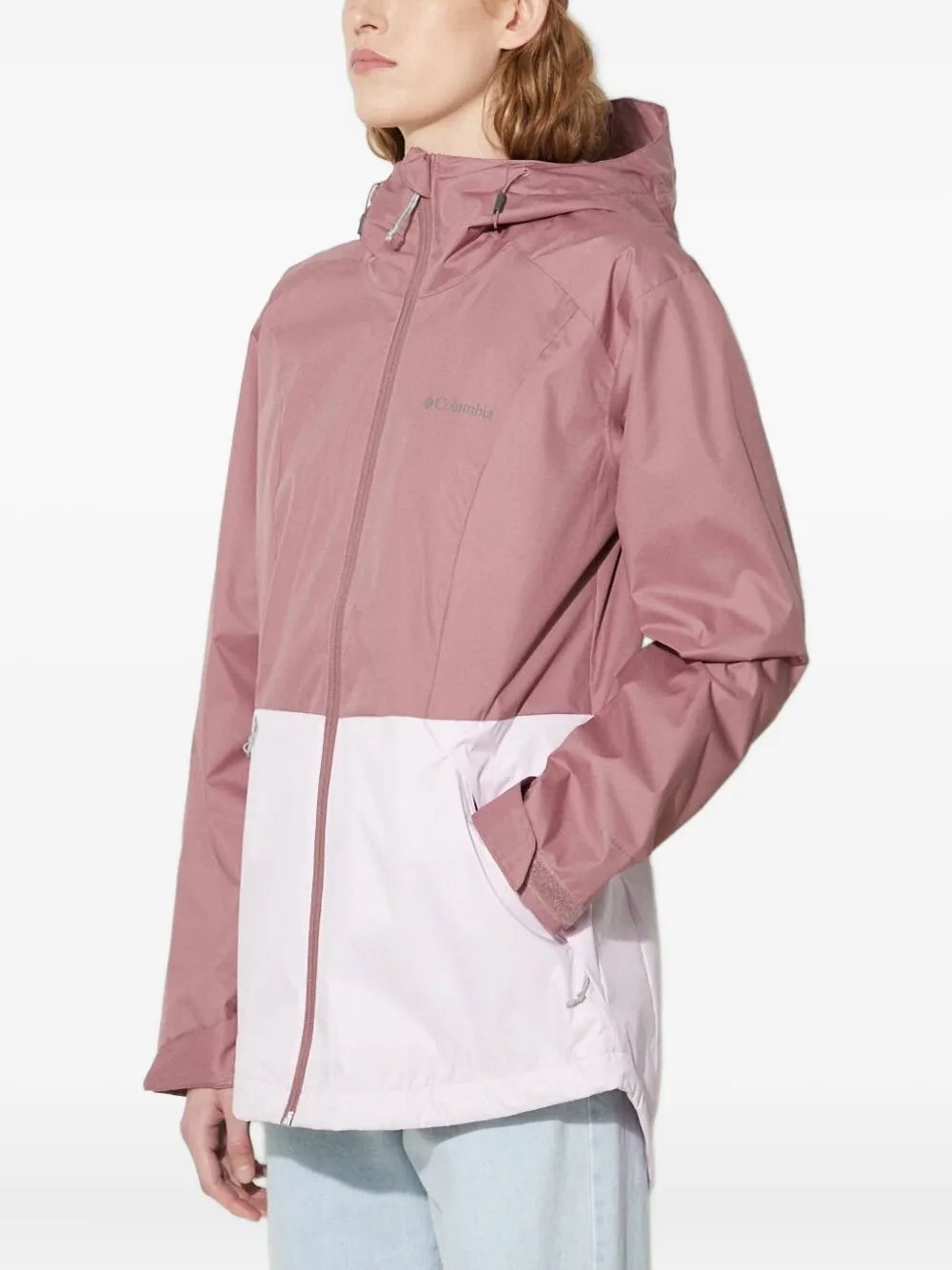 Columbia Inner Limits™ III hooded two-tone jacket Roze