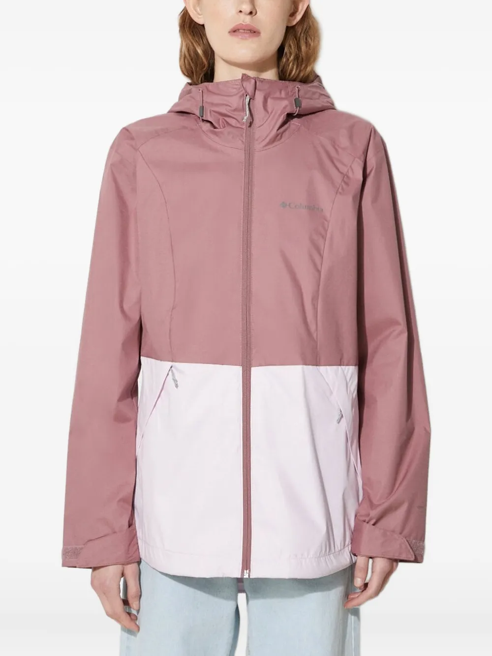Columbia Inner Limits™ III hooded two-tone jacket Roze