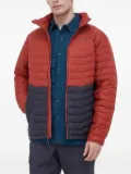Columbia quilted two-tone jacket - Red