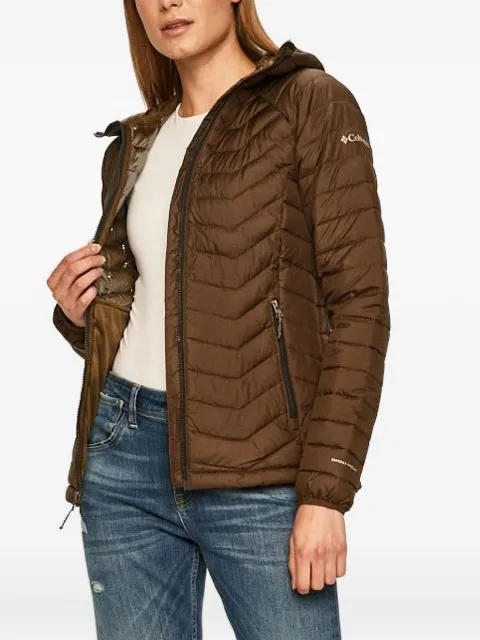 Columbia quilted hooded puffer jacket