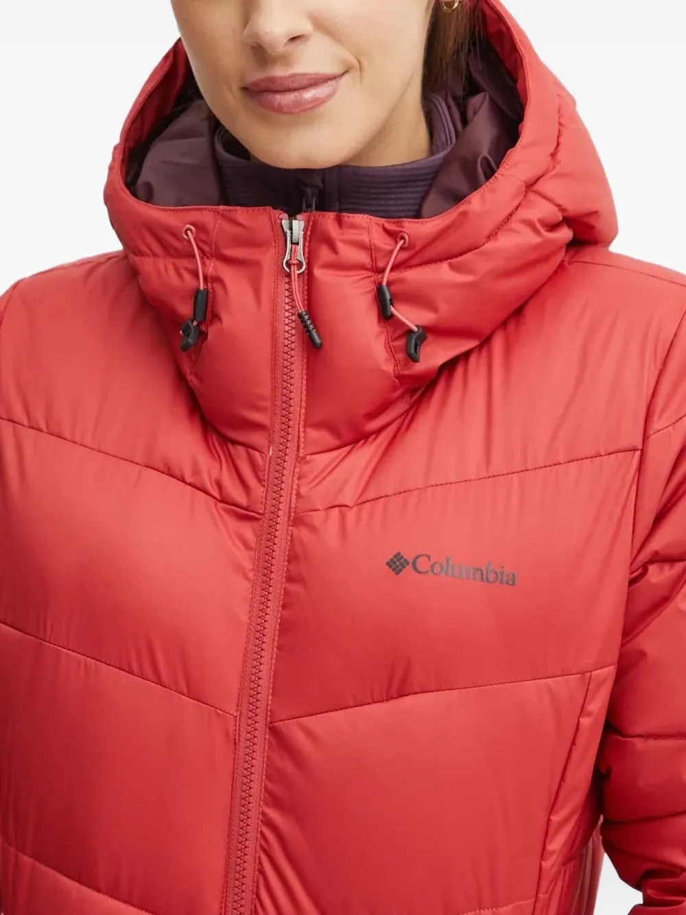 Columbia Abbott Peak waterdicht ski-jack Rood