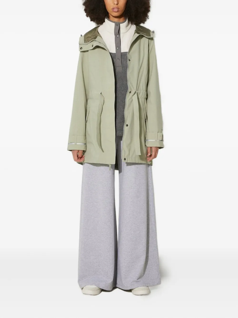 Columbia Here And There™ Ii Hooded Drawstring Jacket In Green