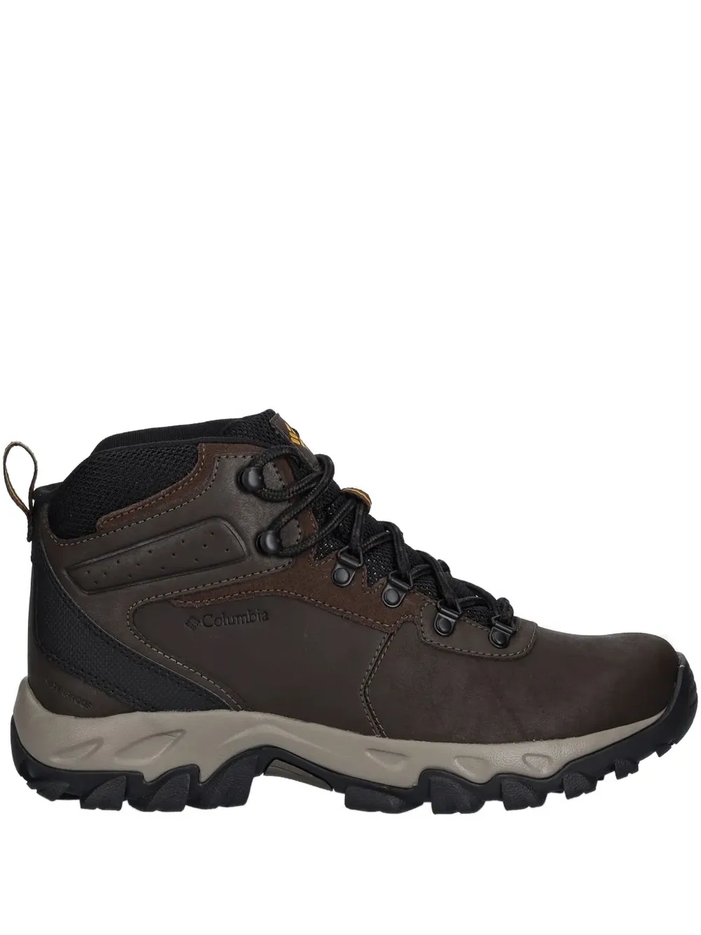 Columbia lace-up leather hiking boots Brown