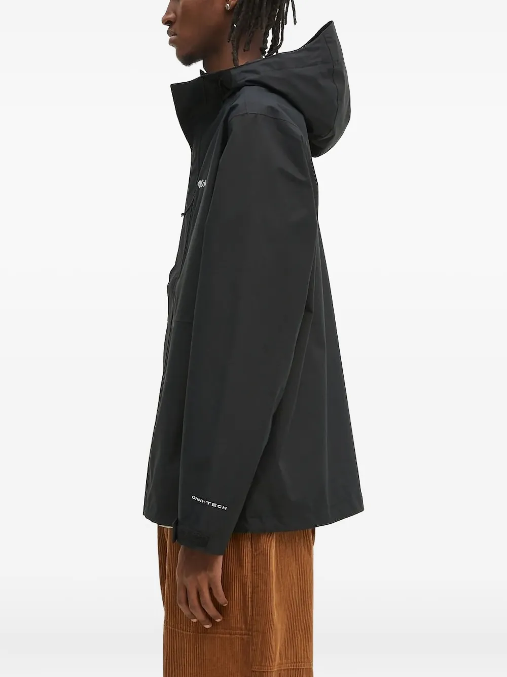 Columbia Hikebound hooded zip-front jacket Zwart