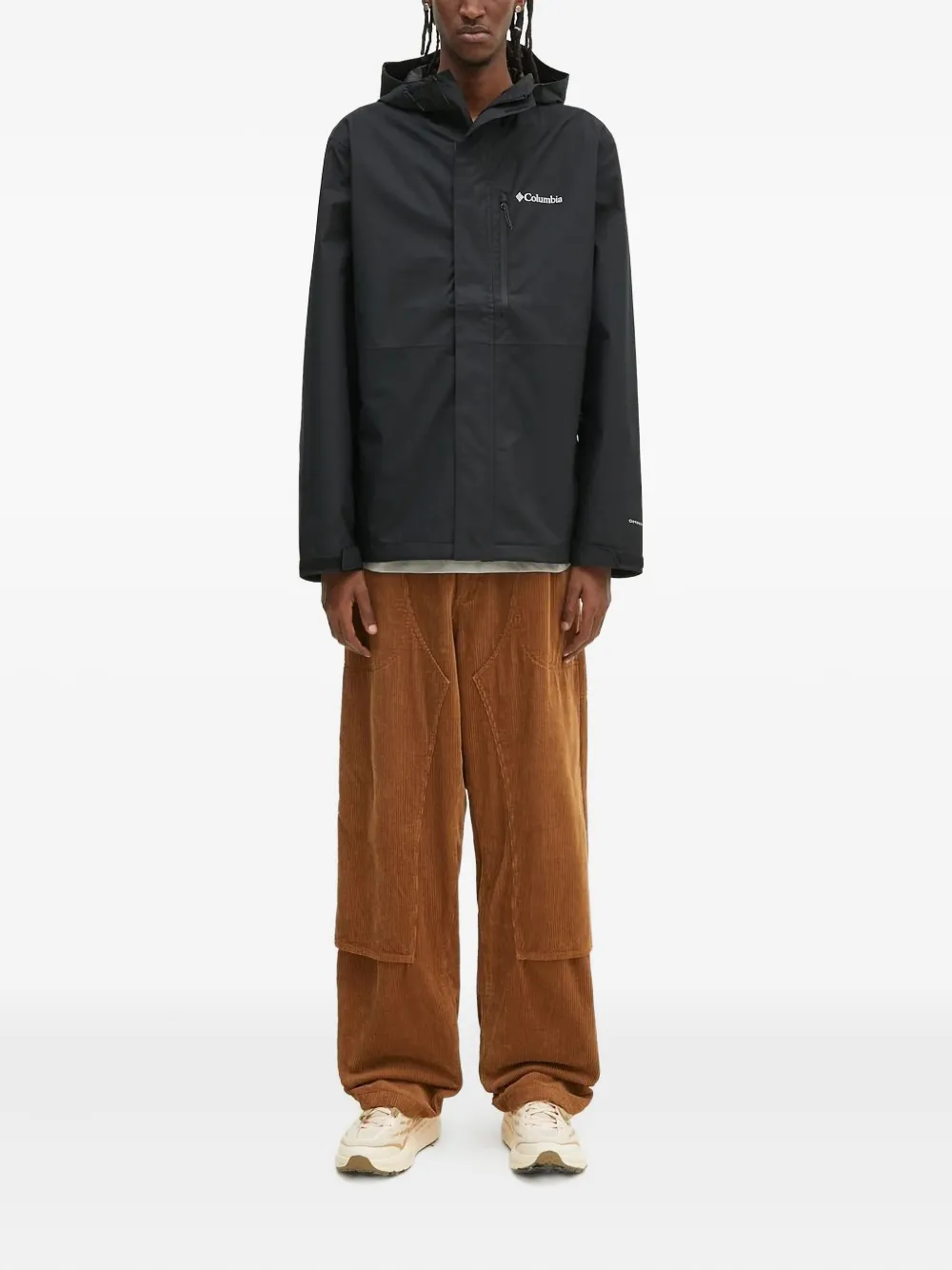 Columbia Hikebound hooded zip-front jacket Zwart