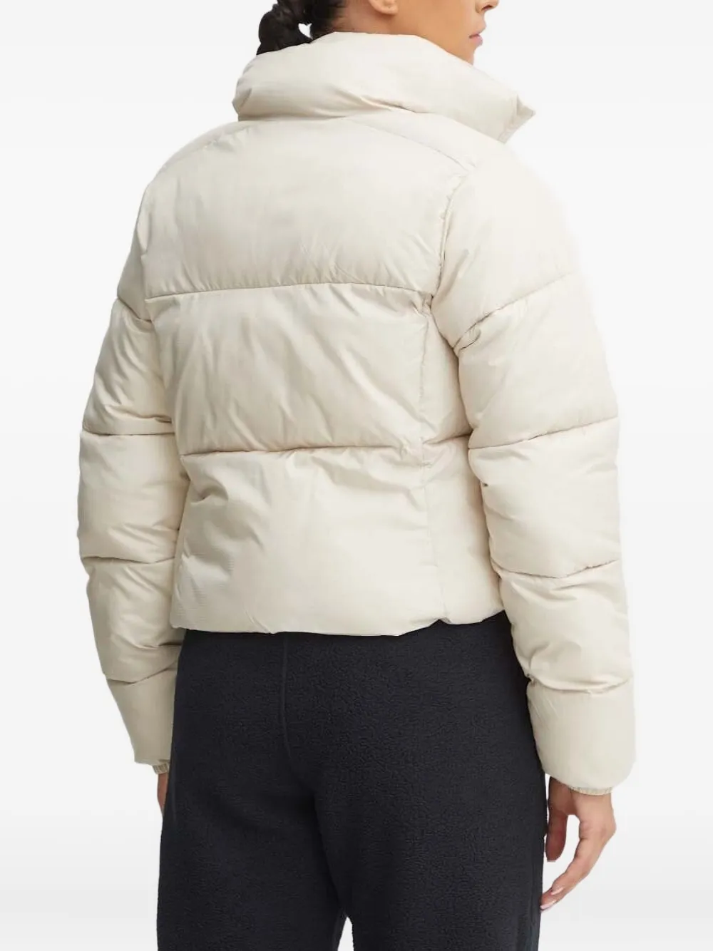 Columbia Quilted Cropped Jacket In Neutral