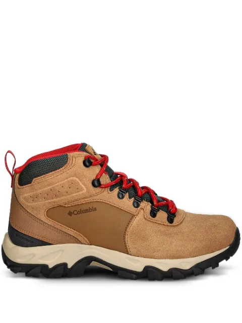 Columbia lace-up suede-leather boots