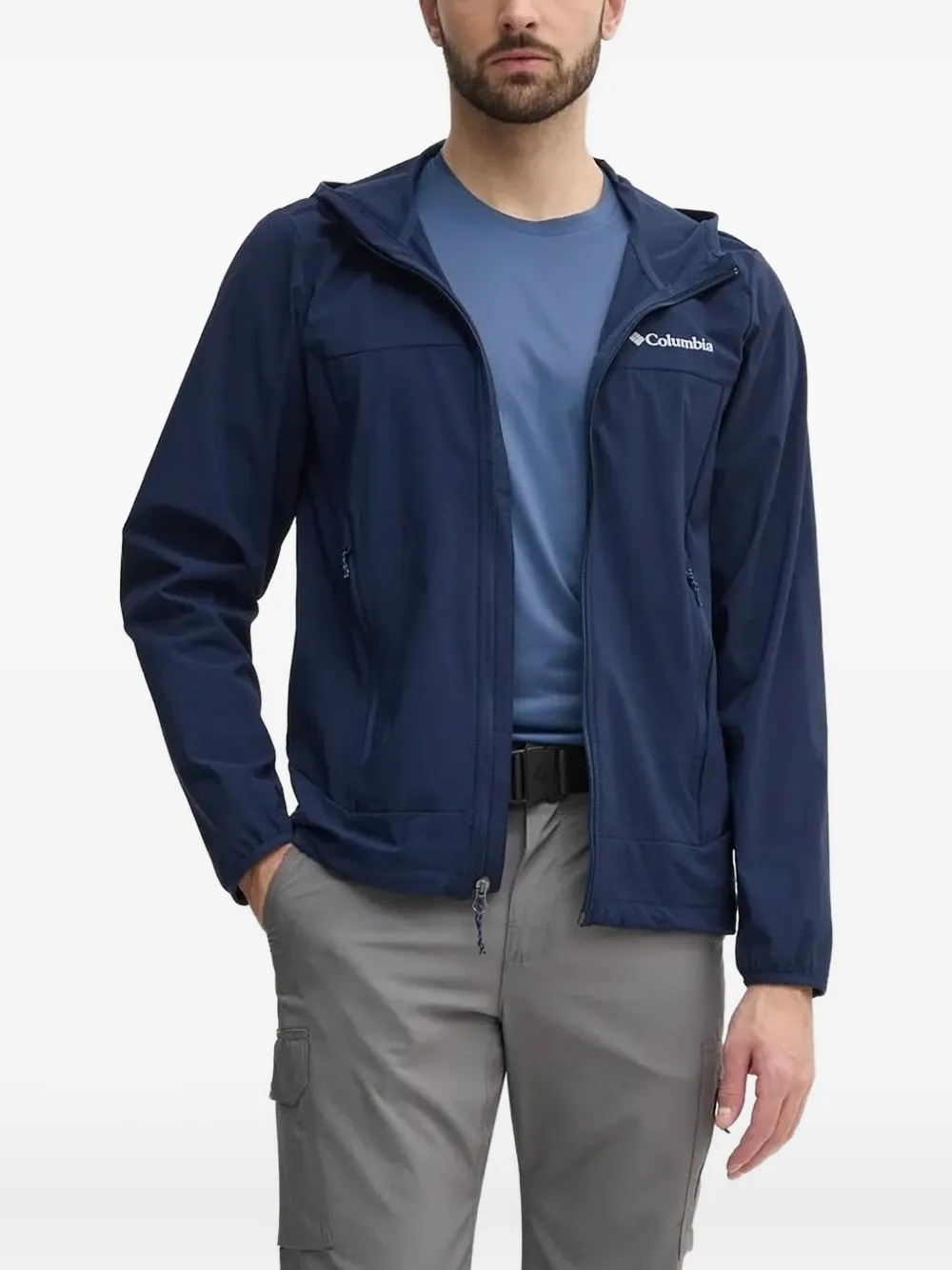 Columbia Jack met capuchon Blauw