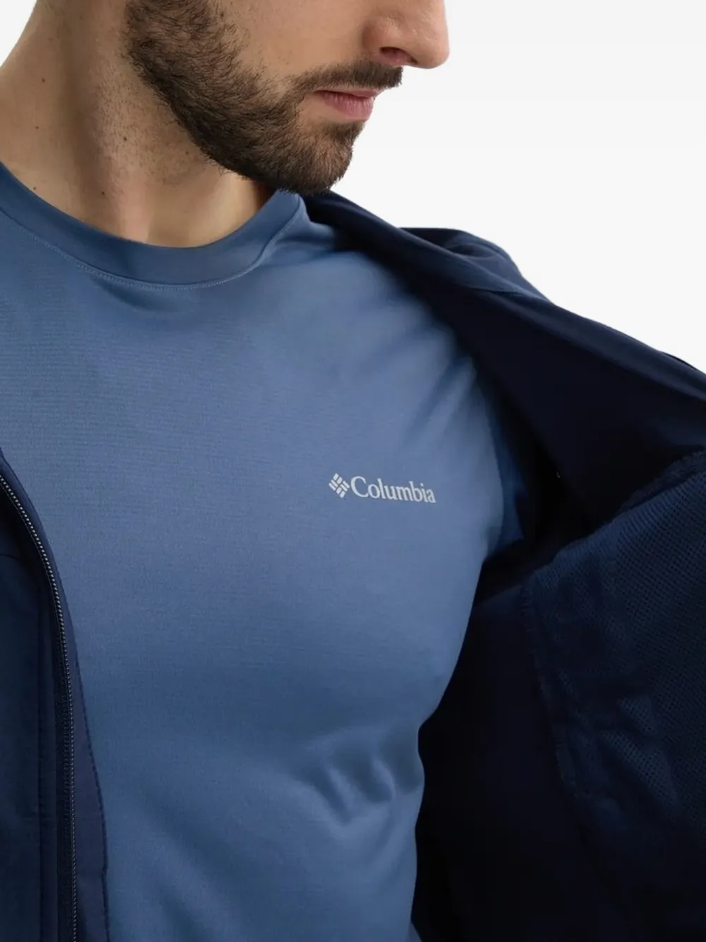 Columbia Jack met capuchon Blauw