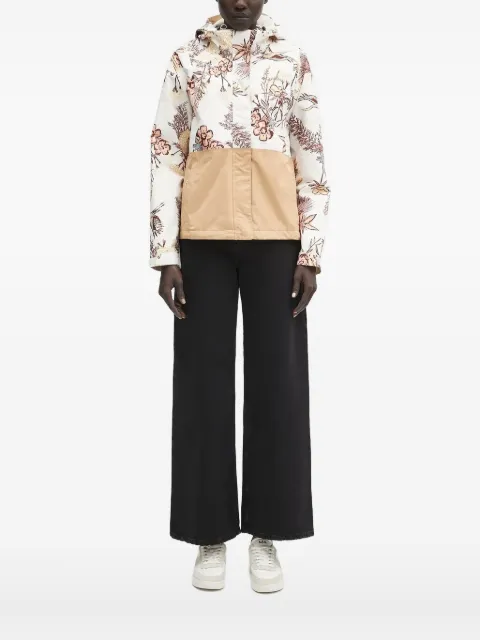 Columbia floral-print hooded jacket