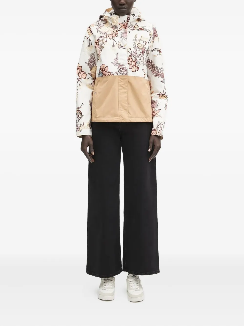 Columbia Jack met bloemenprint - Beige