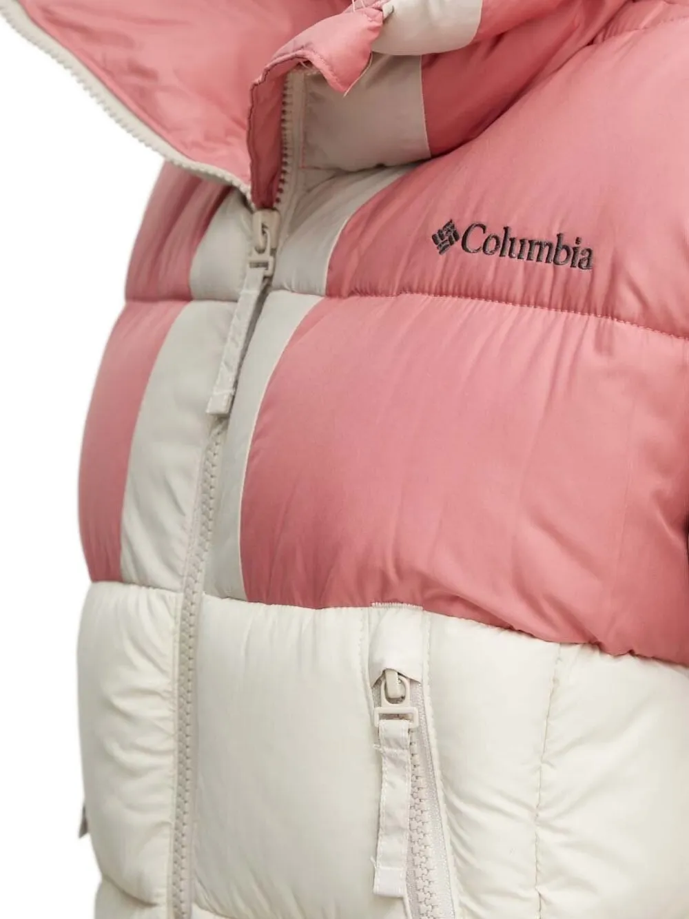 Columbia Pike Lake™ Ii Colour-block Puffer Jacket In White