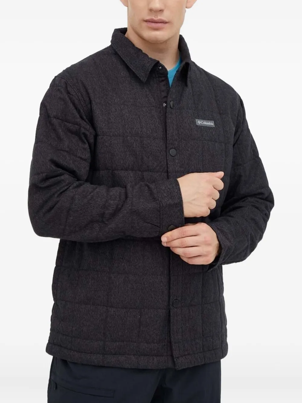 Columbia Landroamer™ quilted shirt jacket | Black | Image 1