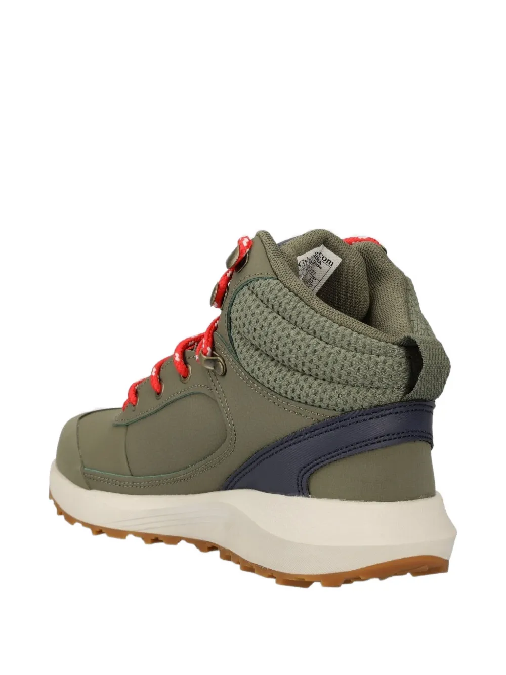 Columbia lace-up mesh panelled boots Green