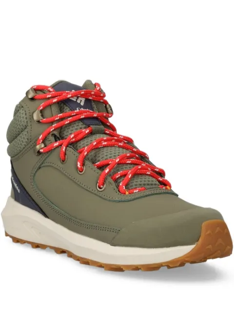 Columbia lace-up mesh panelled boots