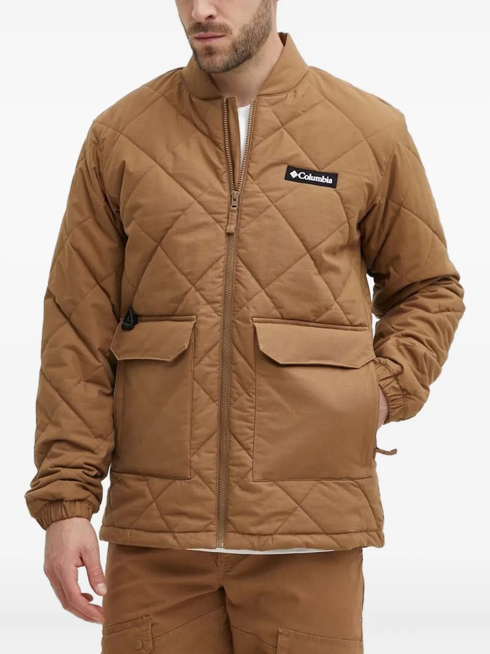 Columbia Rad Padded diamond-quilted bomber jacket Bruin