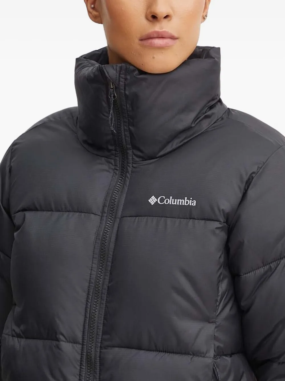 Columbia Puffect™ donsjack met ritssluiting Zwart