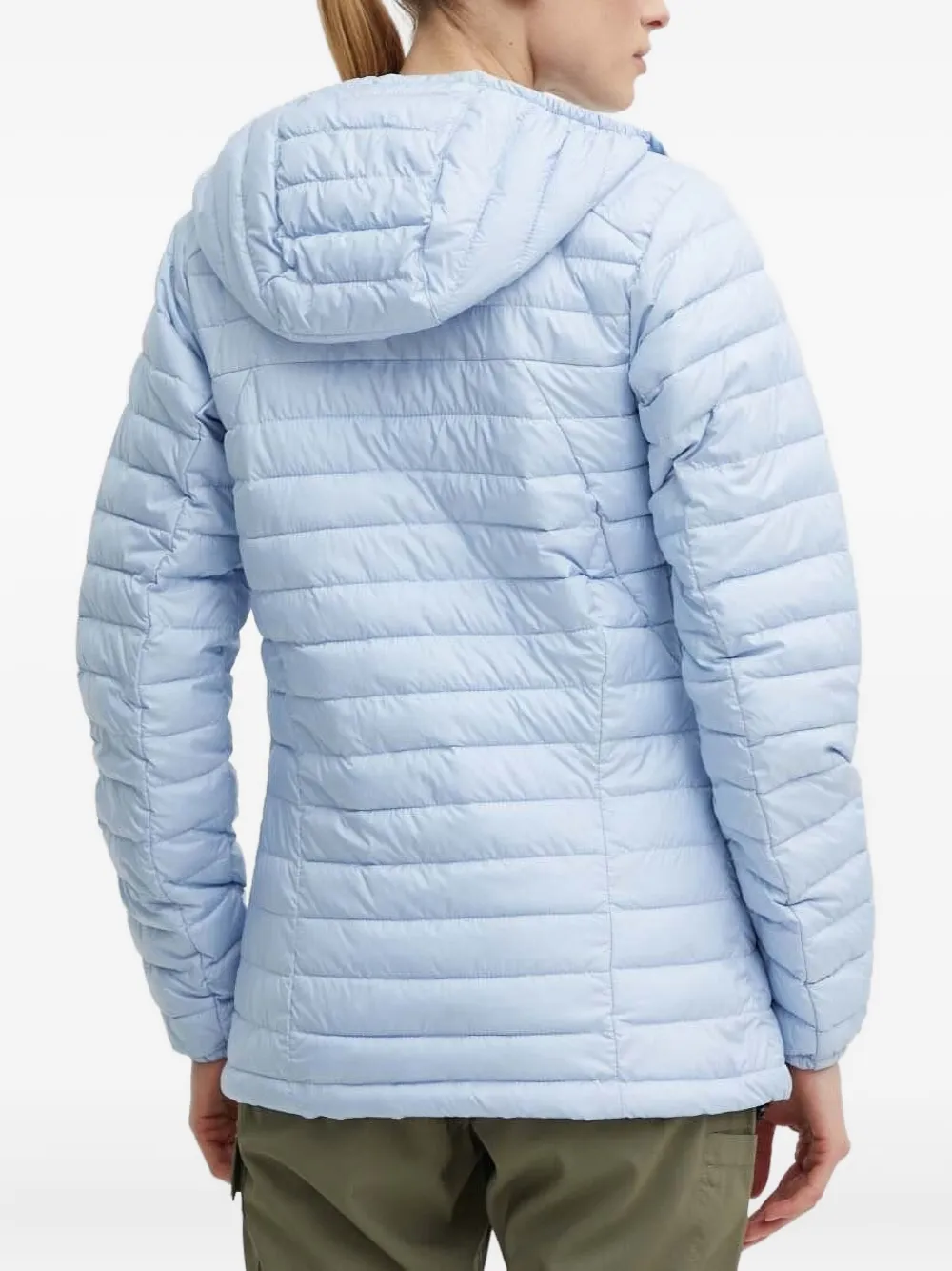 Columbia Gevoerd jack met capuchon Blauw