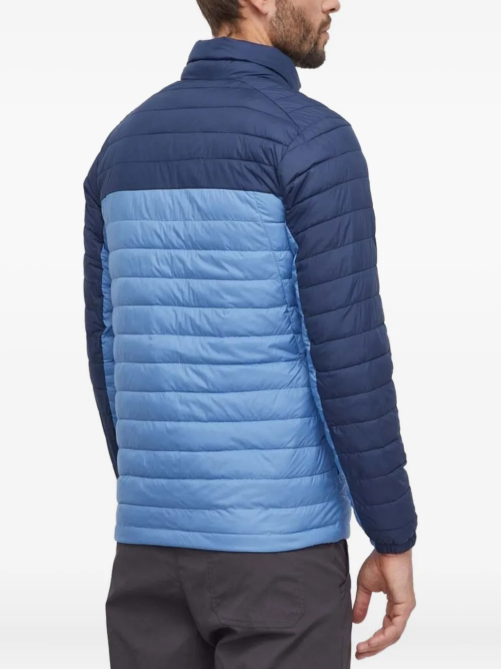 Columbia Silver Falls Two-tone Padded Jacket In Blue