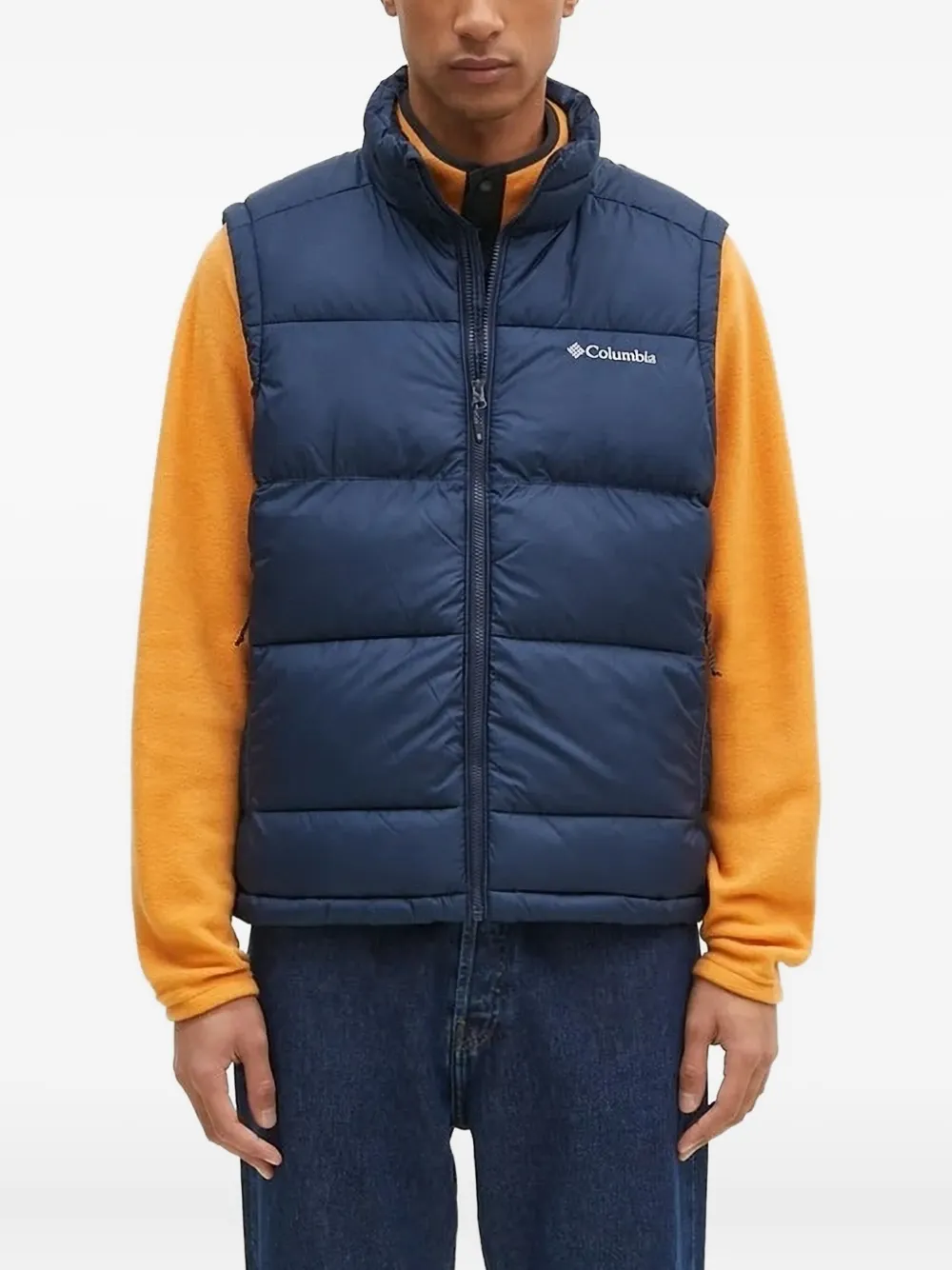 Columbia Pike Lake II quilted puffer gilet Blauw