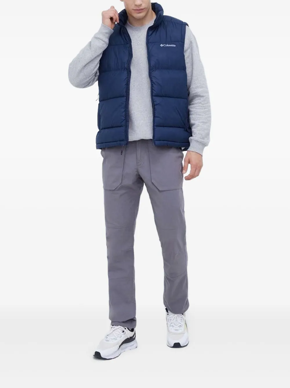 Columbia Pike Lake II quilted puffer gilet Blauw