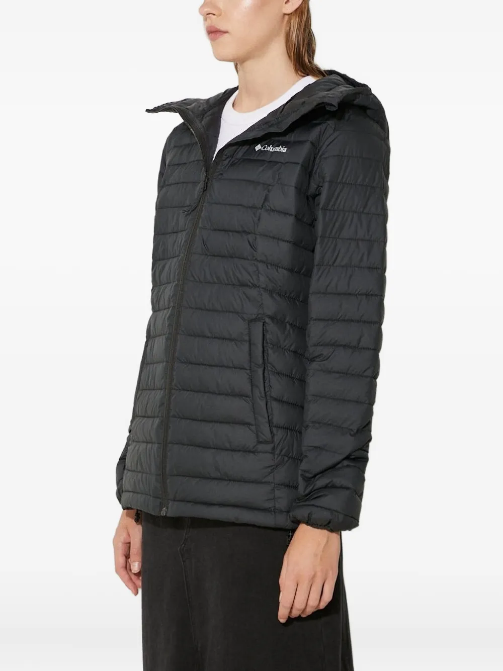 Columbia Gevoerd jack met capuchon Zwart