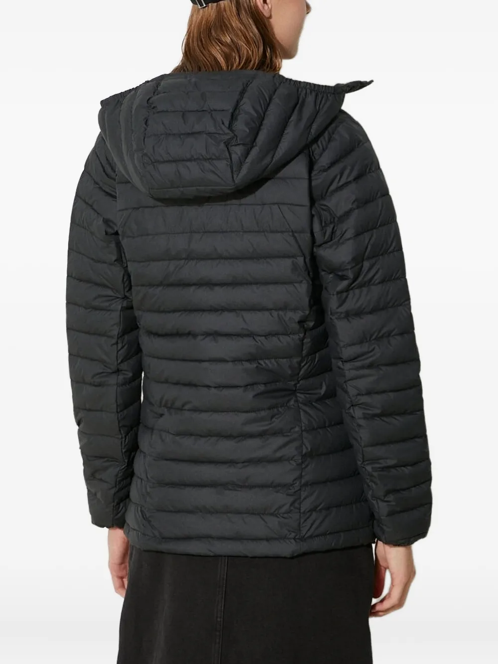 Columbia Gevoerd jack met capuchon Zwart