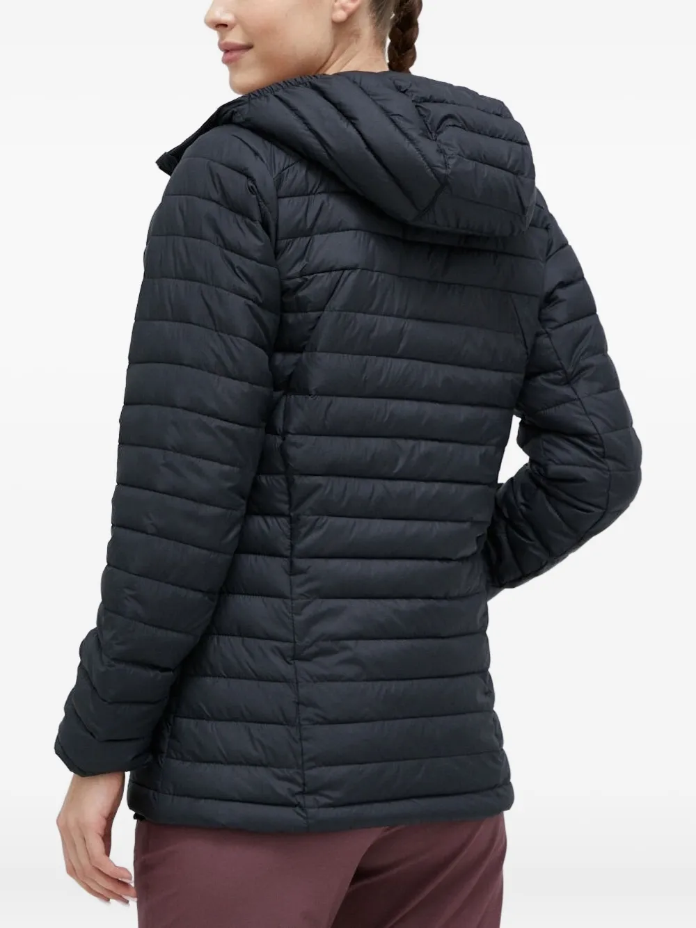 Columbia Gevoerd jack met capuchon Zwart