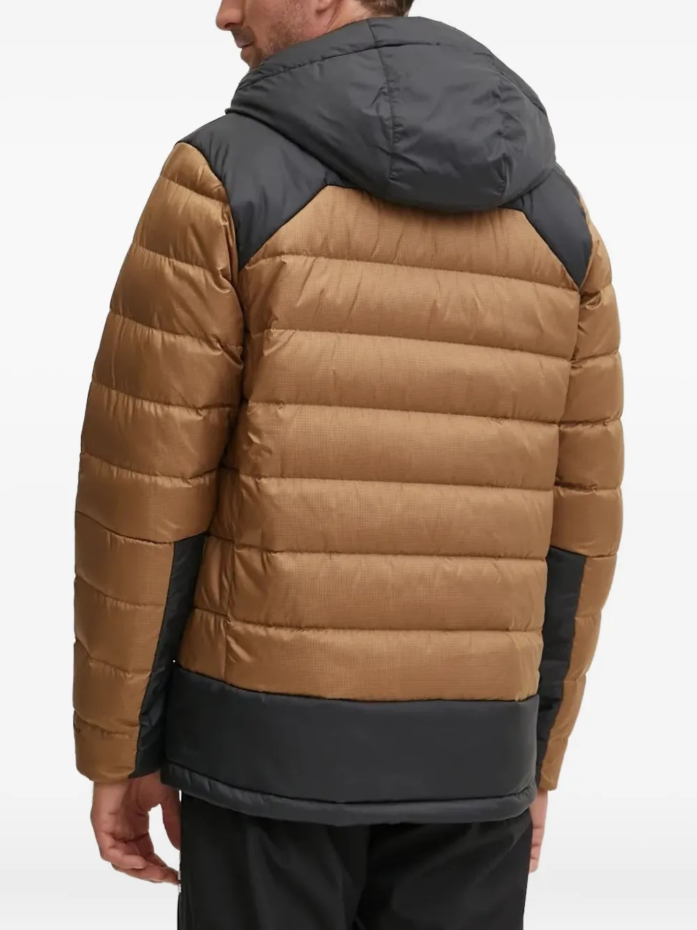 Columbia Gevoerd jack met capuchon Bruin
