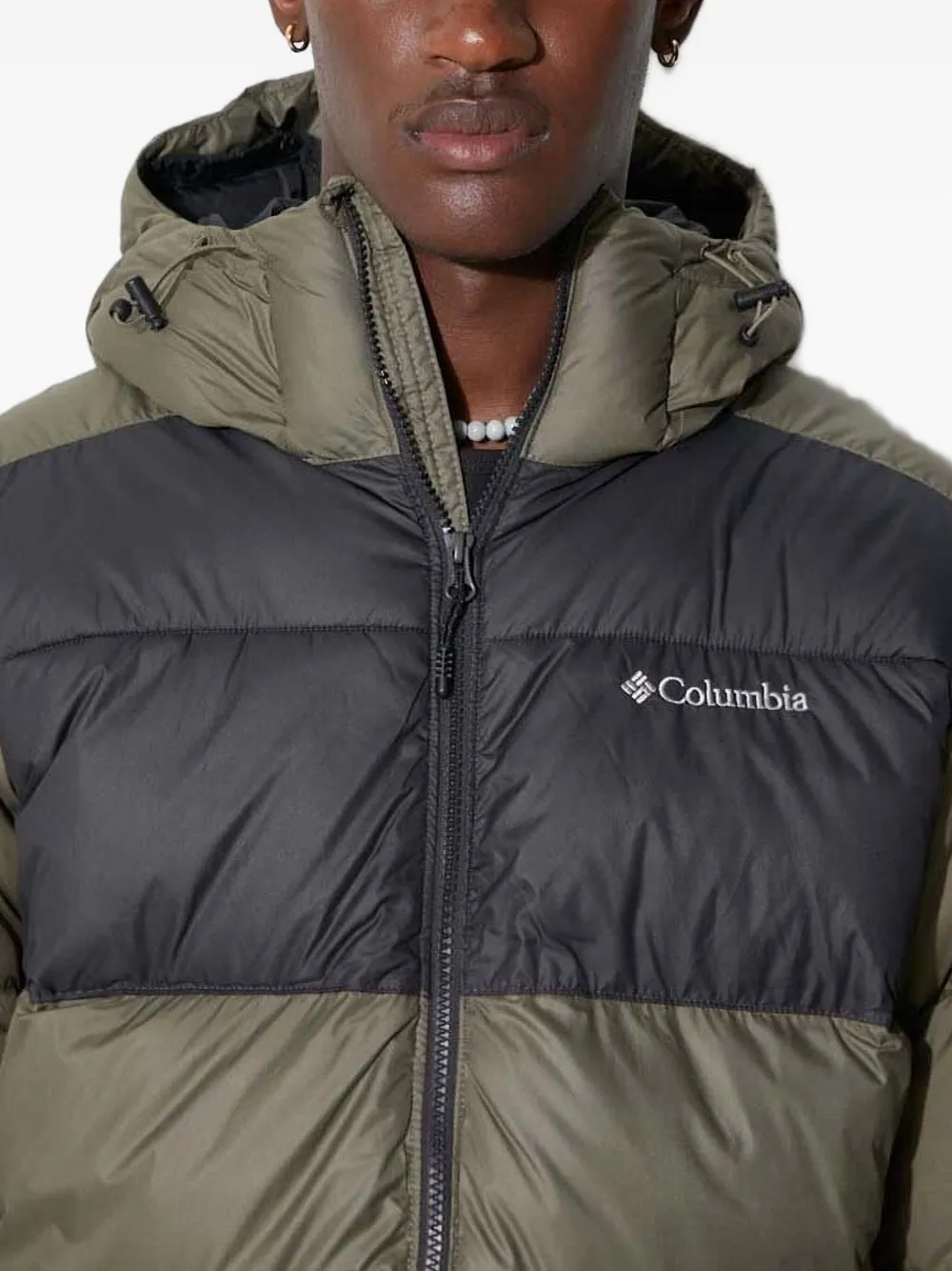 Columbia Pike Lake™ II hooded puffer jacket Groen