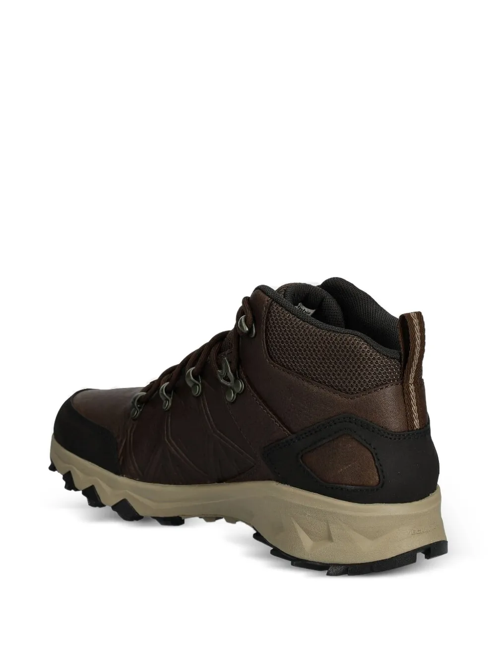 Columbia leather lace-up hiking boots Brown