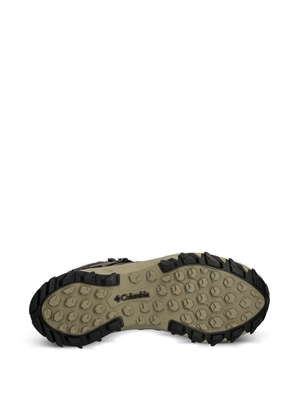 Columbia leather lace-up hiking boots Brown