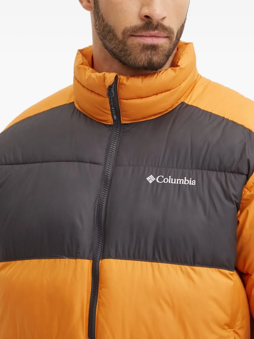 Columbia Pike Lake™ Colour-block Puffer Jacket In Multi