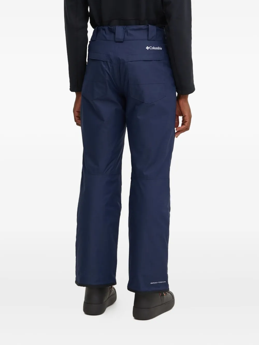Columbia logo-print ski trousers - Blauw