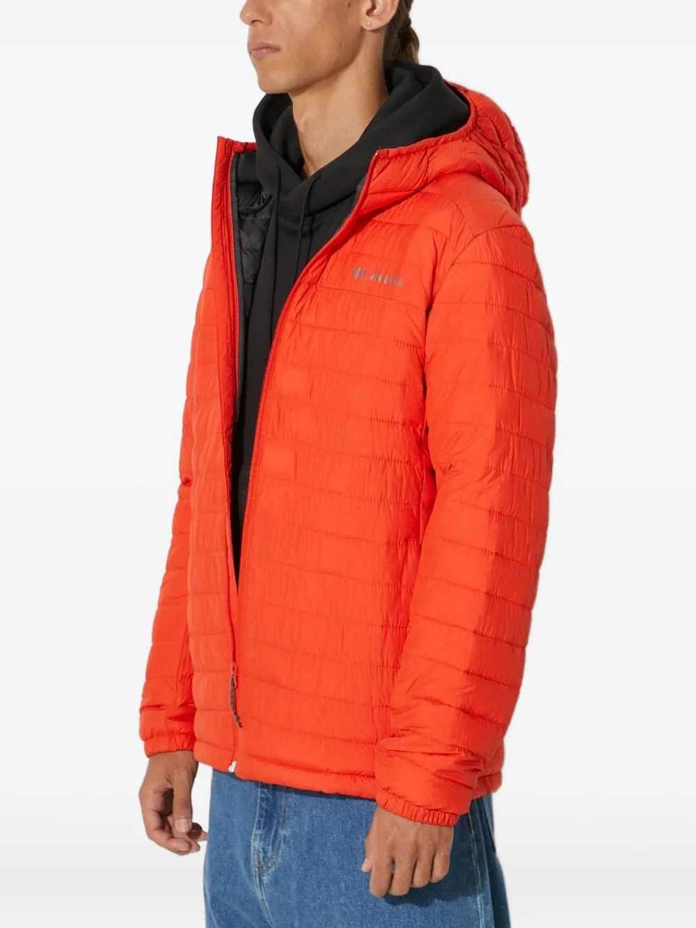 Columbia Silver Falls quilted hooded jacket Rood