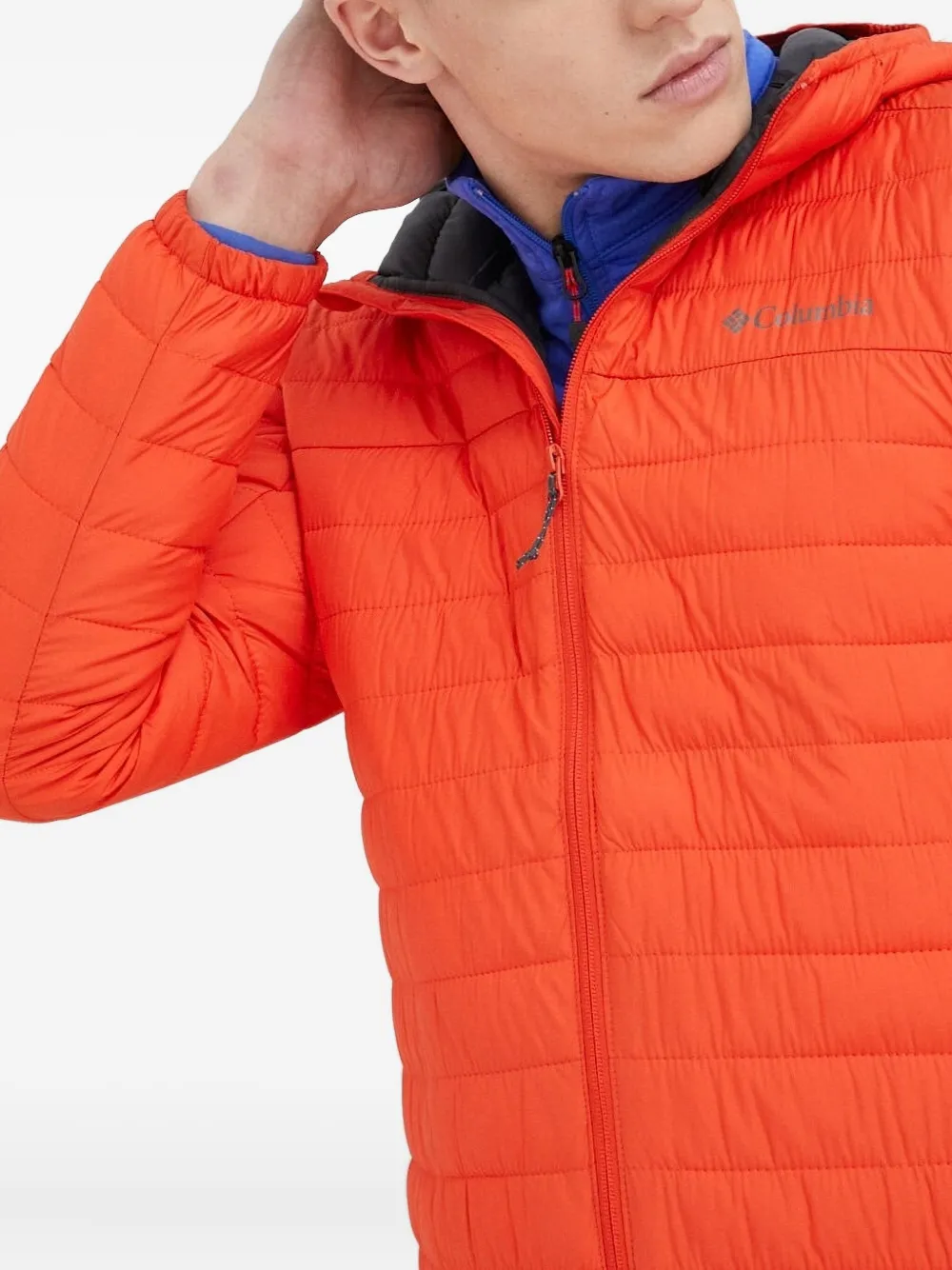 Columbia Silver Falls quilted hooded jacket Rood