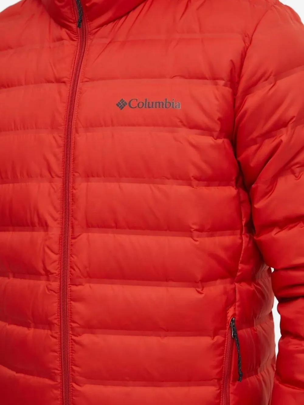 Columbia Lake 22™ II gewatteerd jack met capuchon Rood