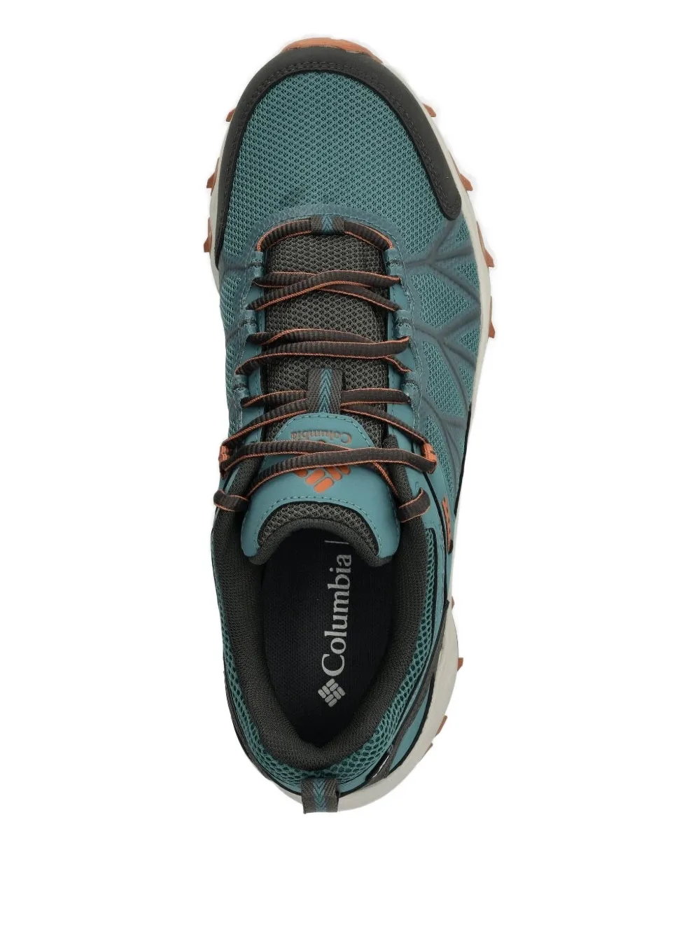 Columbia Peakfreak II Outdry mesh-panelled trail sneakers Blauw