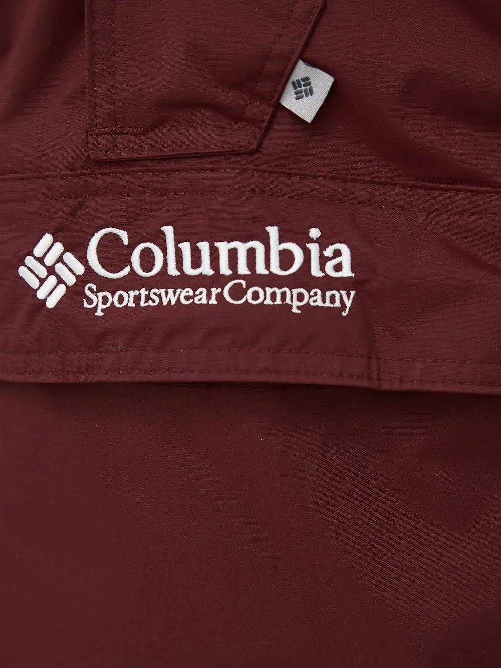 Columbia Jack met colourblocking en halve rits Rood