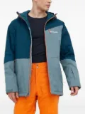 Columbia two-tone hooded jacket - Blue