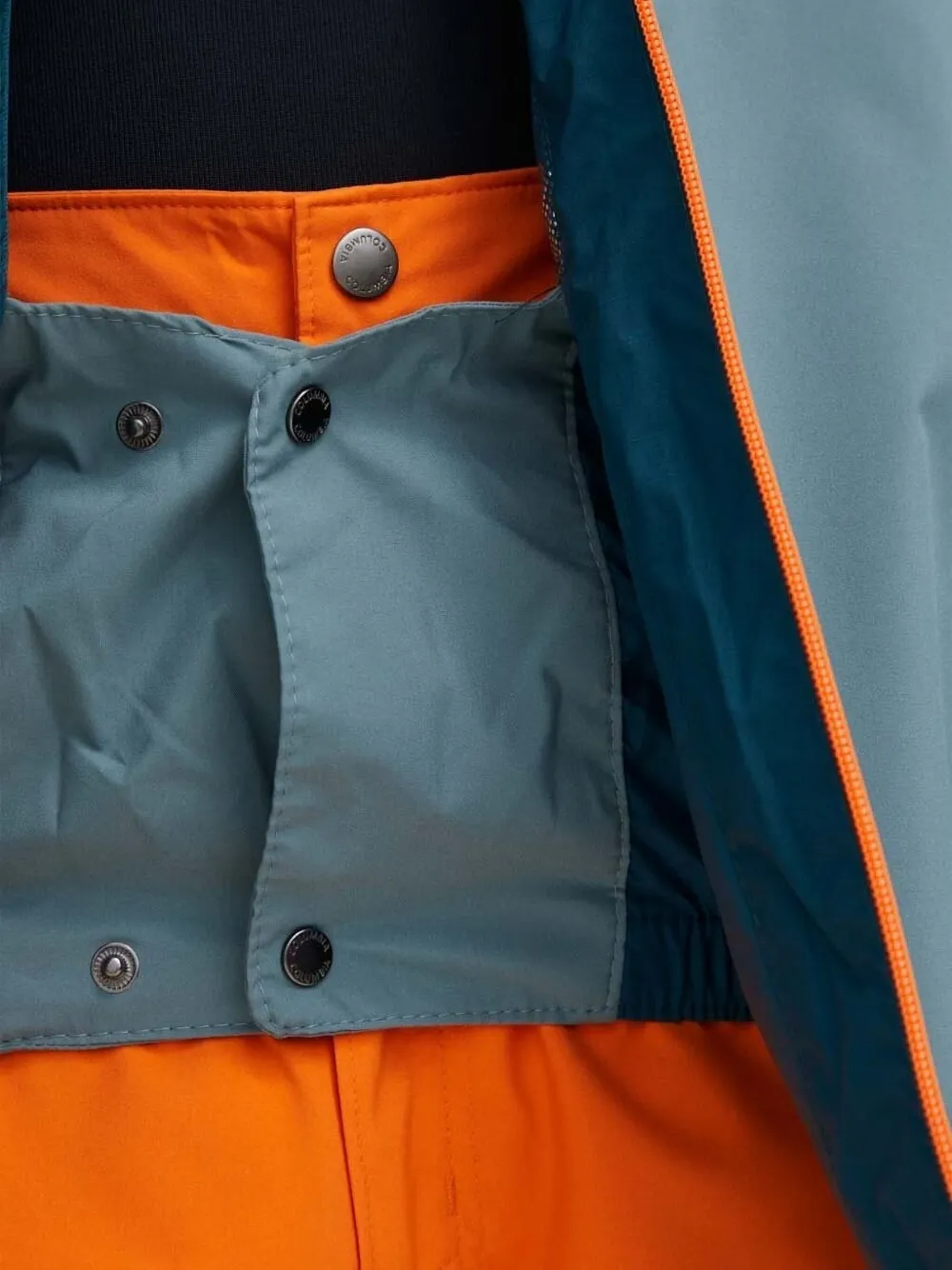Columbia Tweekleurig jack Blauw