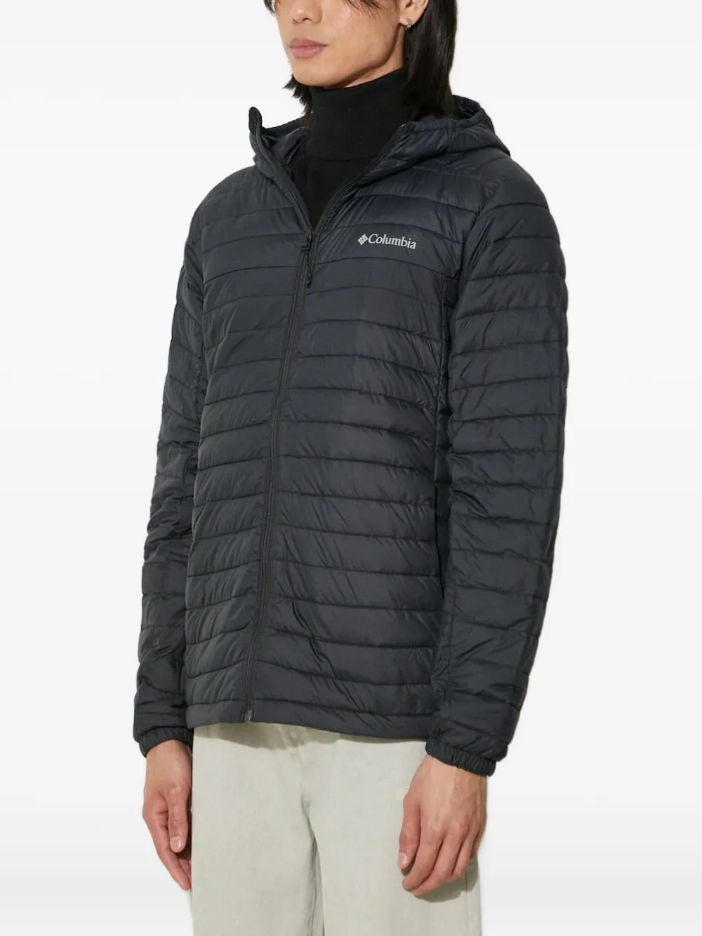 Columbia Silver Falls™ hooded quilted jacket Zwart