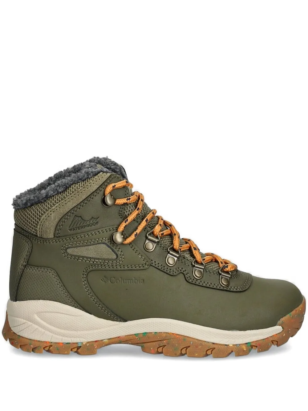 Columbia Newton Ridge™ Iii Omni-heat™ Lace-up Boots In Green